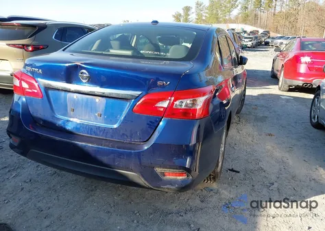 2018 Nissan Sentra Sv из США, поврежденный, VIN 3N1AB7AP8JL657459